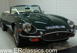 Jaguar E-Type S3 British Racing Green Cabriolet / Roadster 1972 Green Jaguar E-Type S3 British Racing Green Cabriolet / Roadster 1972 Green Car for Sale. 346206