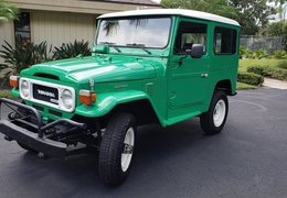 Toyota Land Cruiser BJ42 SUV 1986 Green Toyota Land Cruiser BJ42 SUV 1986 Green Car for Sale. 350750