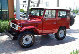 Toyota Land Cruiser FJ40 - PS/PB SUV 1981 Burgundy Toyota Land Cruiser FJ40 - PS/PB SUV 1981 Burgundy Car for Sale. 485317