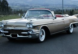 Cadillac Biarritz Serie 62 Eldorado Cabriolet / Roadster 1958 Gold Cadillac Biarritz Serie 62 Eldorado Cabriolet / Roadster 1958 Gold Car for Sale. 486955