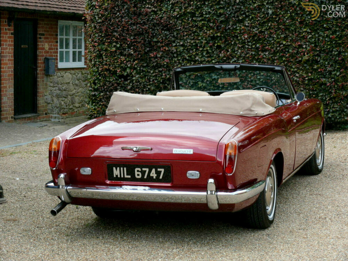 1972 Rolls-Royce Corniche Convertible, foto 5