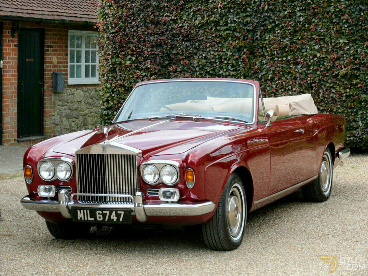 1972 Rolls-Royce Corniche Convertible, foto 2