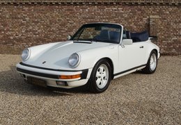 Porsche 911 3.2 Carrera G50 Cabriolet / Roadster 1989 White Porsche 911 3.2 Carrera G50 Cabriolet / Roadster 1989 White Car for Sale. 322542