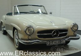Mercedes-Benz 190 SL Cabriolet / Roadster 1961 Beige 1961 Mercedes-Benz 190 SL Holland delivered, first owner Car for Sale. 419223