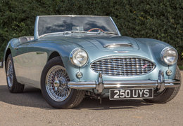 Austin-Healey 3000 MkI BT7 Cabriolet / Roadster 1959 Blue Austin-Healey 3000 MkI BT7 Cabriolet / Roadster 1959 Blue Car for Sale. 419535