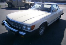 Mercedes-Benz 380 SL Cabriolet / Roadster 1981 White Mercedes-Benz 380 SL Cabriolet / Roadster 1981 White Car for Sale. 345494