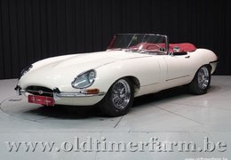 Jaguar E-Type 4.2 Series 1 OTS Cabriolet / Roadster 1966 White Jaguar E-Type 4.2 Series 1 OTS Cabriolet / Roadster 1966 White Car for Sale. 402757