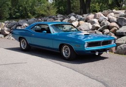 Plymouth Barracuda Coupe 1970 Blue Plymouth Barracuda Coupe 1970 Blue Car for Sale. 410936