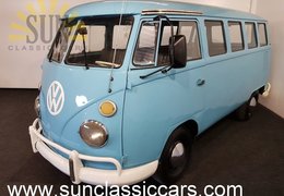 Volkswagen T1 15 Windows Minivan / MPV 1975 Blue Volkswagen T1 15 Windows Minivan / MPV 1975 Blue Car for Sale. 240915
