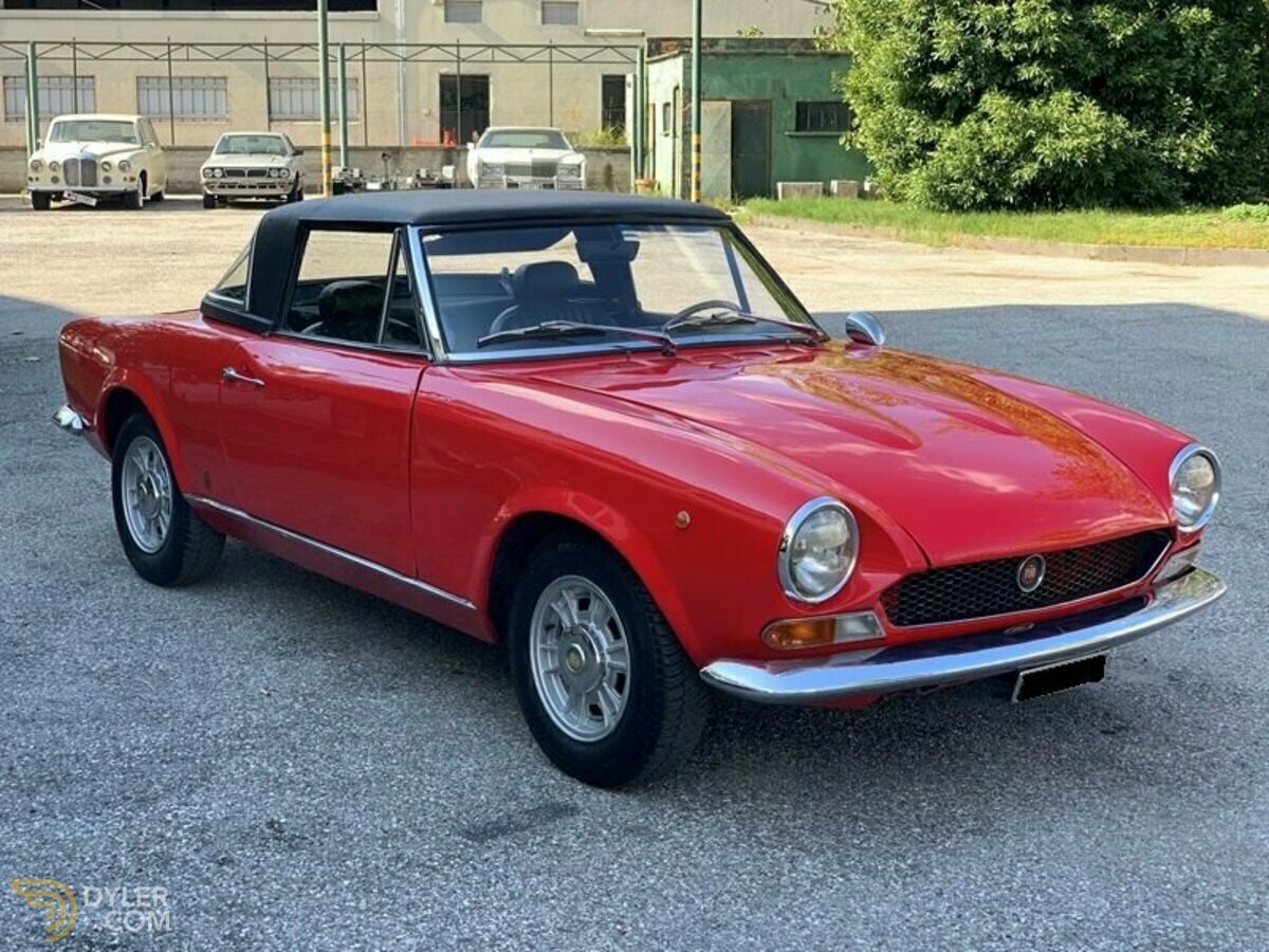 1970 Fiat 124 Sport Spider 1600 S2 (BS1), foto 6
