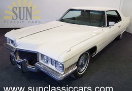 Cadillac DeVille Coupe 1972 White 1972 Cadillac DeVille good condition Car for Sale. 245650