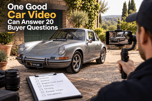 One Good Car Video Can Answer 20 Buyer Questions